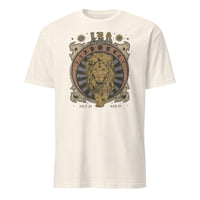 Celestial Leo Zodiac Shirt in natural beige tone astrology tee by Cuccico
