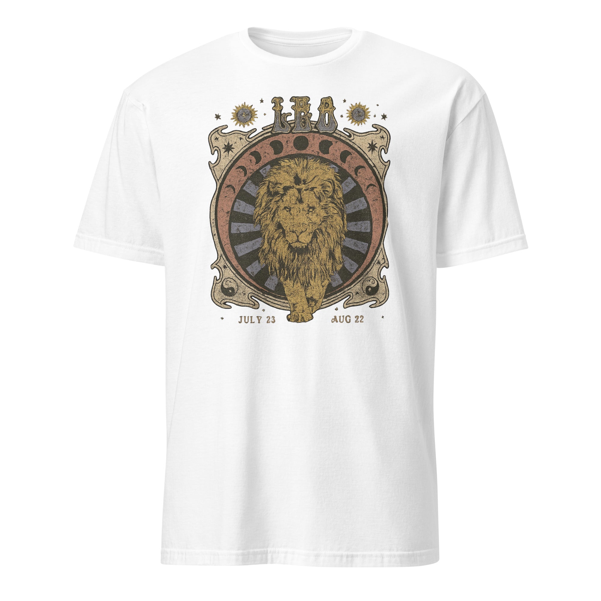 Cuccico oversized vintage astrology Leo Zodiac Shirt in classic white