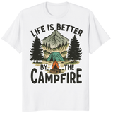 Life Is Better By The Campfire Shirt – Camp Crew | Bonfire Nights Cuccico | Cuccico Design