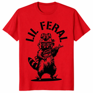 Lil Feral Raccoon trending design shirt