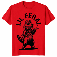 Lil Feral Raccoon trending design shirt