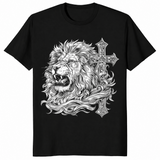 Lion of Judah shirt in black