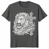 Lion of Judah shirt in dark heather