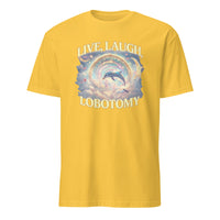 Live Laugh Lobotomy T Shirt – Funny Dolphin Meme Silly Vintage Tee | Cuccico | Cuccico Design