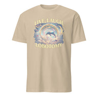 Live Laugh Lobotomy T Shirt – Funny Dolphin Meme Silly Vintage Tee | Cuccico | Cuccico Design