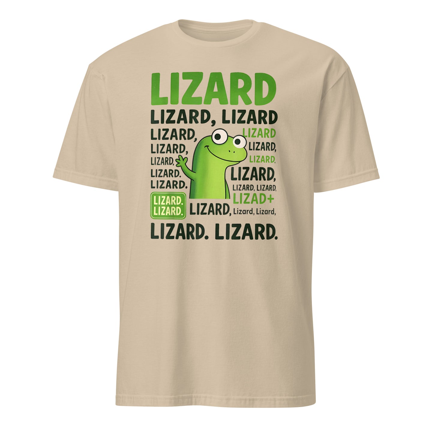 Sand Lizard Lizard Lizard Meme T-Shirt with Funny Weirdcore Animal design for Gen Z