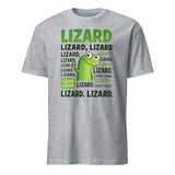 Sport Grey Lizard Lizard Lizard Meme T-Shirt with Funny Weirdcore Animal design for Gen Z