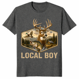 Local boy shirt in dark heather