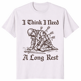 Long Rest Shirt in ice grey