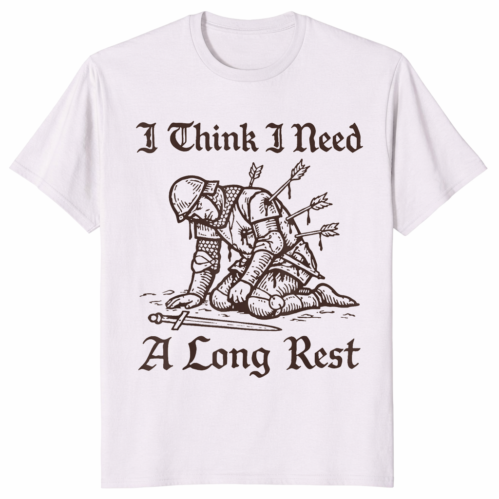 Long Rest Shirt in ice grey