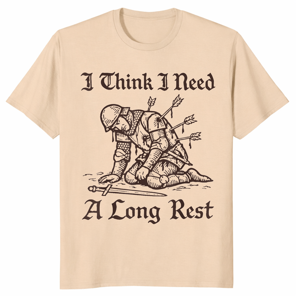 Long Rest Shirt in sand