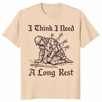 Long Rest Shirt in sand