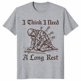 Long Rest Shirt in sport grey