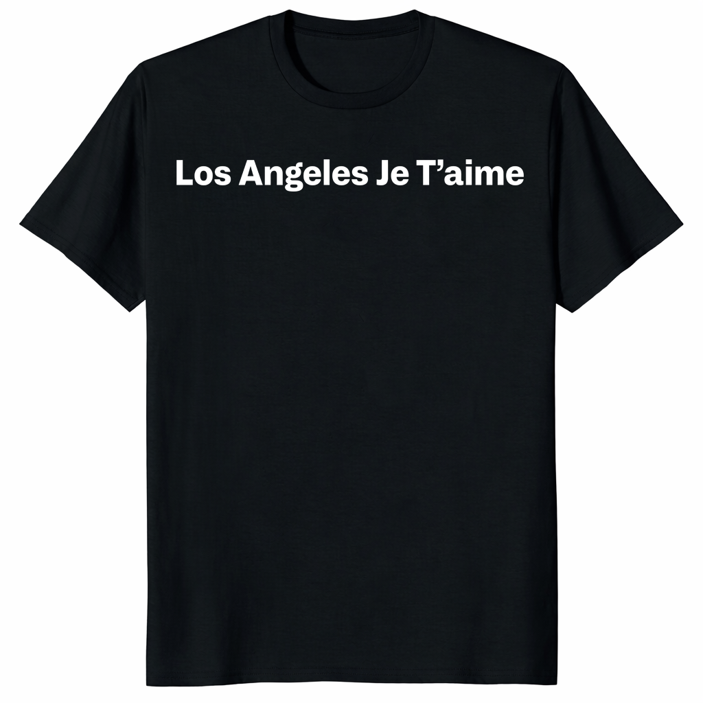 Los Angeles Je T’aime shirt trending design shirt