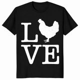 Love The Cock shirt in black