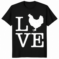 Love The Cock shirt in black