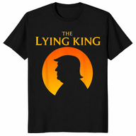 Lying King Shirt in black