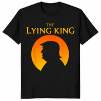 Lying King Shirt in black