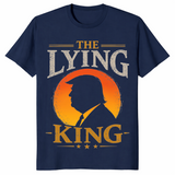 Lying king tee in navy