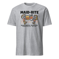 Maid-Rite retro diner tee in sport grey by Cuccico, Greenville Ohio vintage shirt