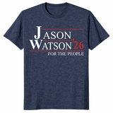 Major Jason Watson 2026 For The People T-Shirt | Support Shirt | Cuccico