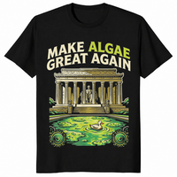 Make Algae Great Again Funny Political Satire T-Shirt | 2026 Tee | Cuccico