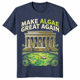 Make Algae Great Again Funny Political Satire T-Shirt | 2026 Tee | Cuccico