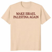Make Israel Palestina shirt in sand