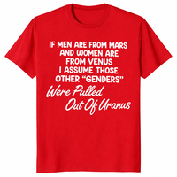 Mars and Venus shirt with funny other genders joke