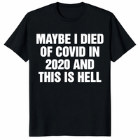 Maybe I Died Of Covid In 2020 And This Is Hell Shirt – Viral Meme Tee
