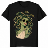 Medusa halloween shirt in black