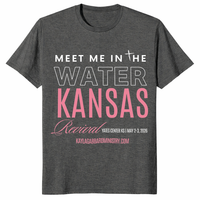 Meet Me In The Water shirt for revival events and church gatherings
