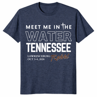 Meet me in the water shirt heather navy