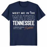 Meet me in the water shirt in navy