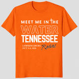Meet me in the water shirt in red