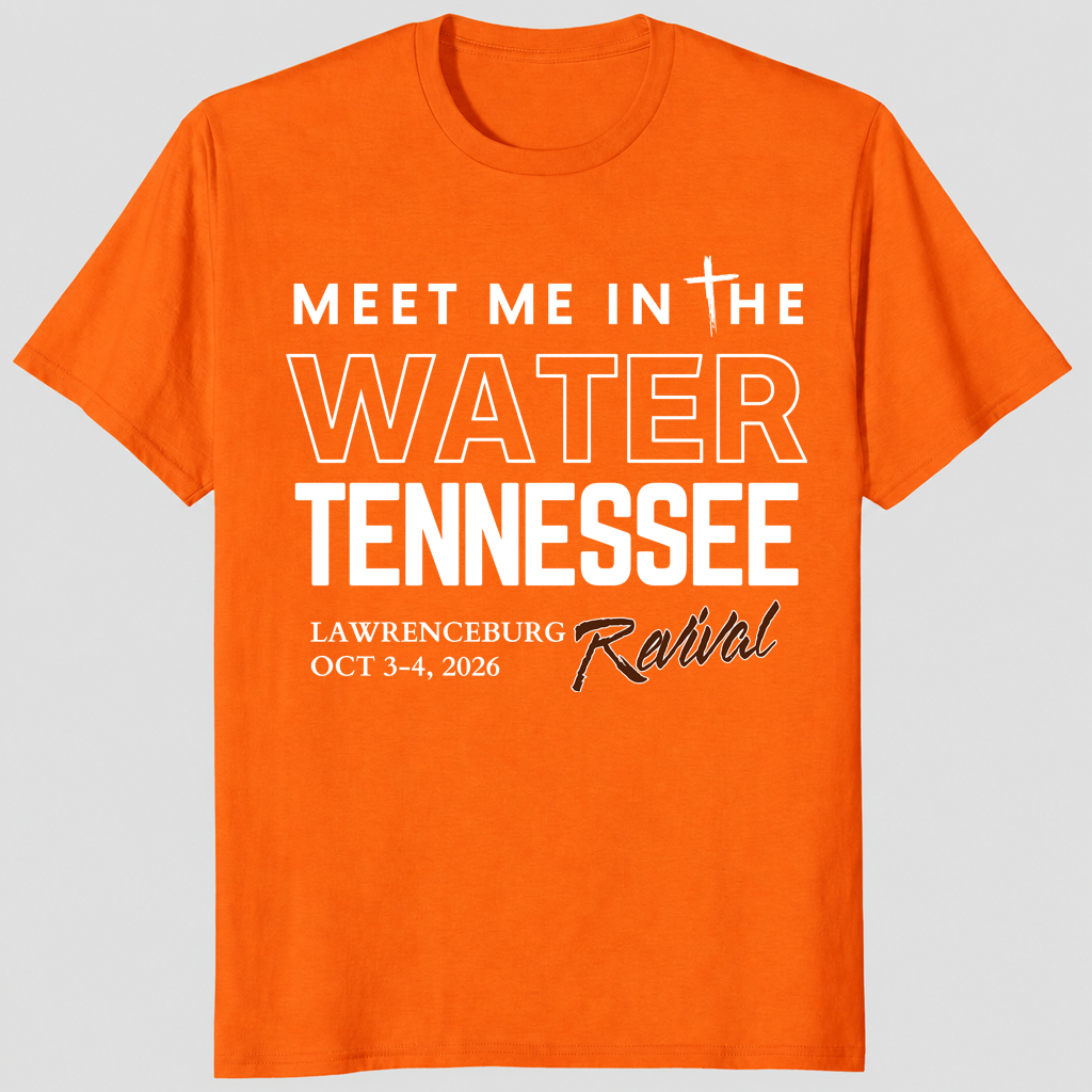 Meet me in the water shirt in red
