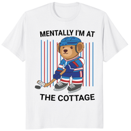Heated Rivalry Hockey Cottage T-Shirt – Mentally At the Cottage Tee | Cuccico