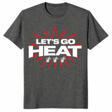 Miami heat t-shirt in dark heather