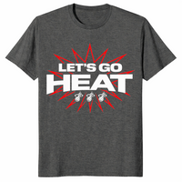 Miami heat t-shirt in dark heather