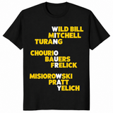 Milwaukee baseball shirt in black, win our way hometown fan tee