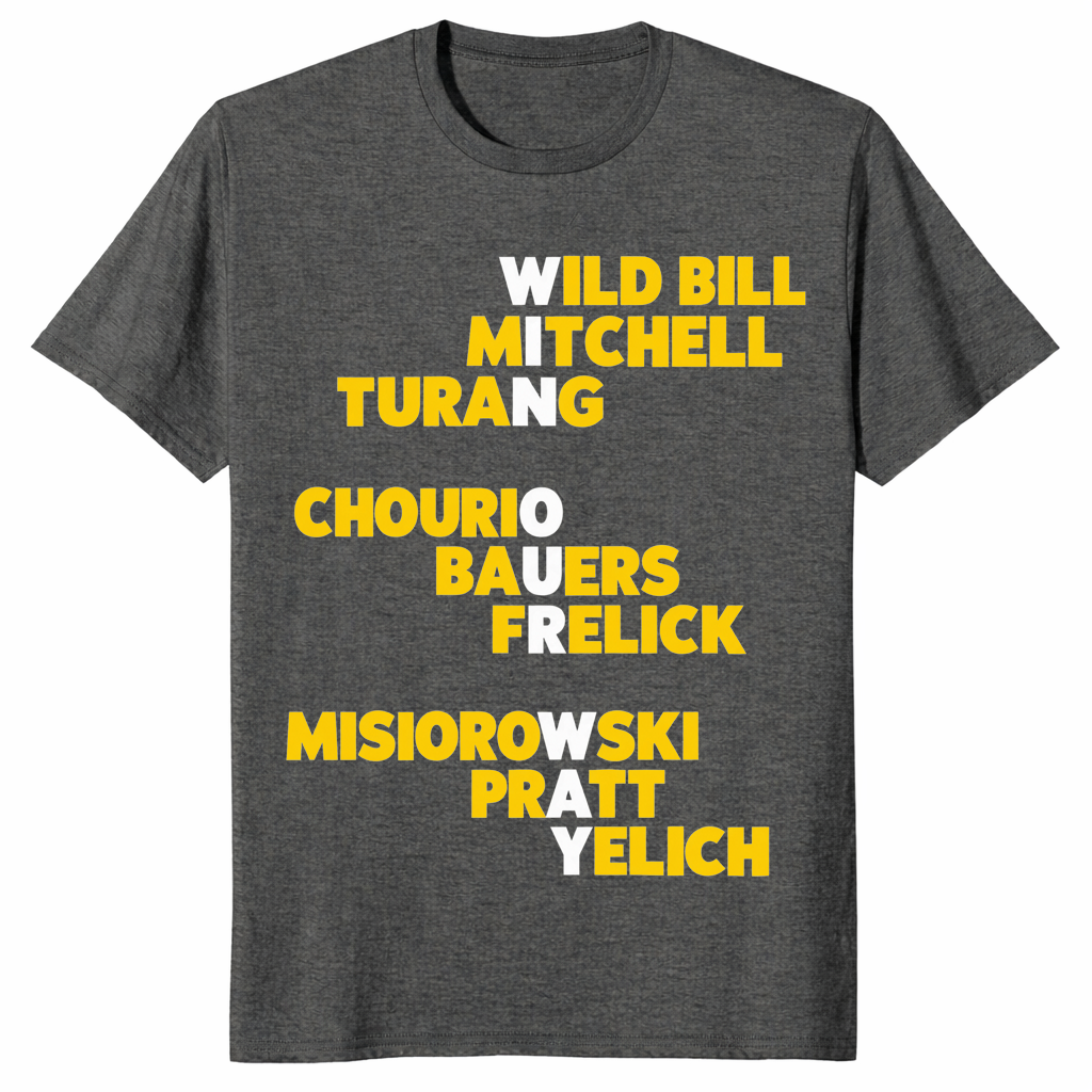 Milwaukee baseball shirt in dark heather, win our way hometown fan tee