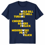Milwaukee baseball shirt in navy, win our way hometown fan tee
