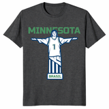 Minnesota Brasil graphic tee gift for basketball fans and streetwear outfits