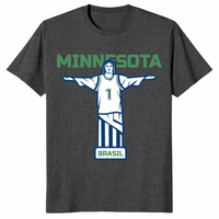 Minnesota Brasil graphic tee gift for basketball fans and streetwear outfits