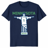 Minnesota Brasil Shirt designed for game day and casual fan style