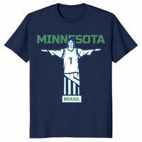 Minnesota Brasil Shirt designed for game day and casual fan style
