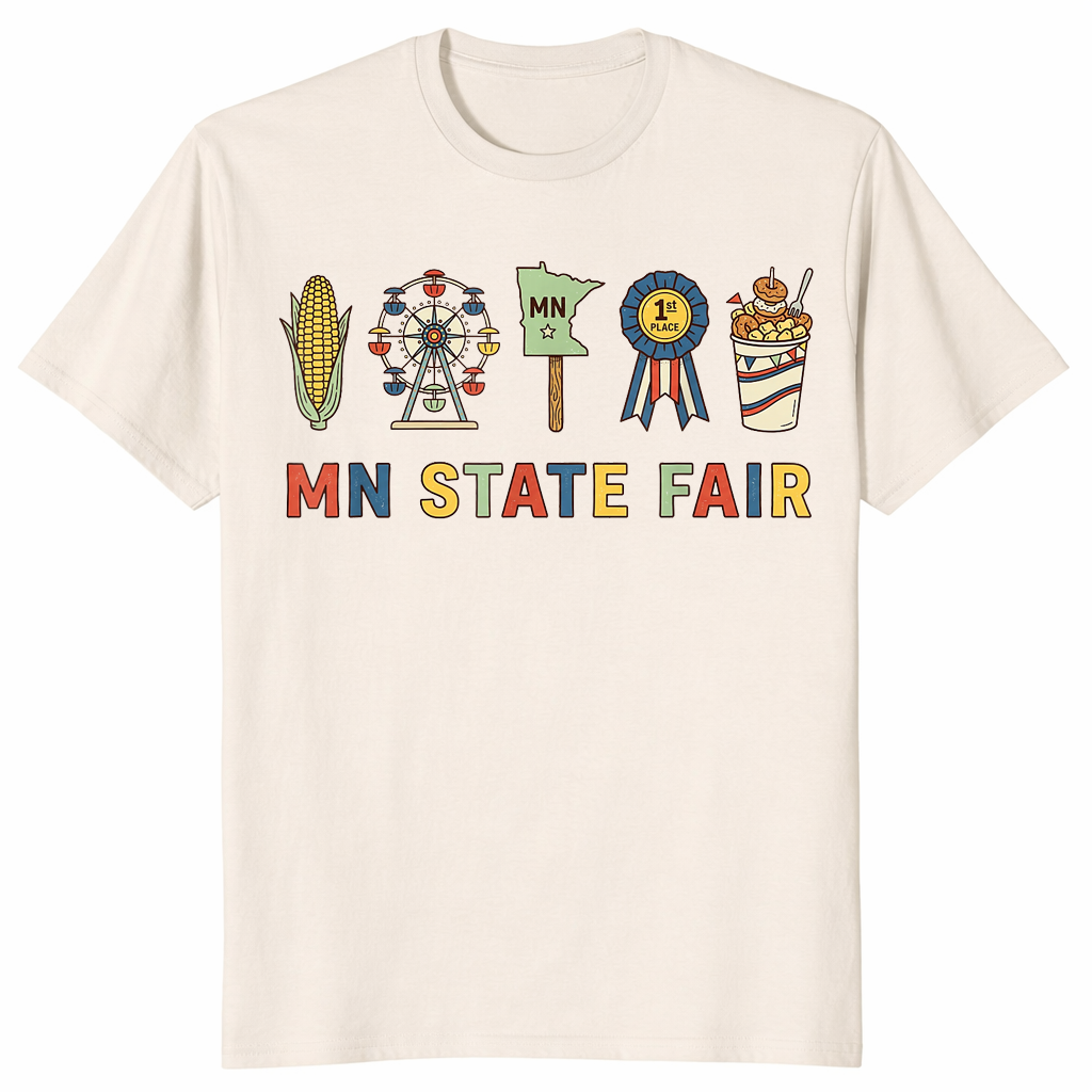 Minnesota State Fair shirt natural