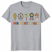 Minnesota State Fair shirt sport grey