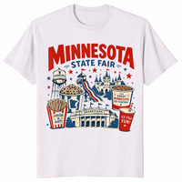 MN State Fair Cookies Shirt in ice grey