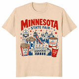 MN State Fair Cookies Shirt in sand